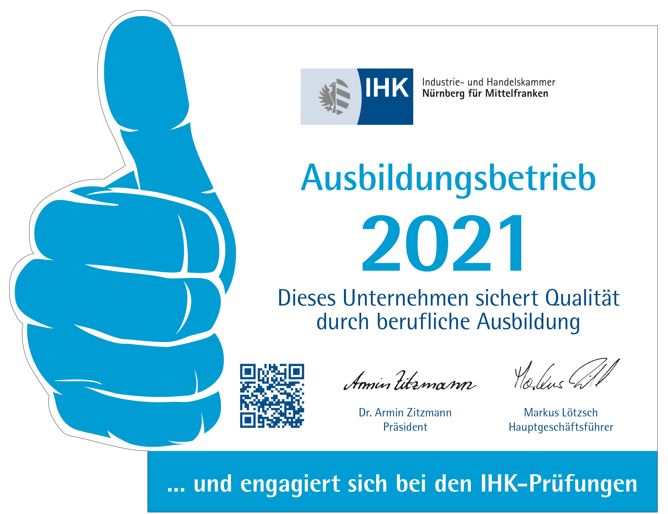 Ausbildungsbetrieb 2021